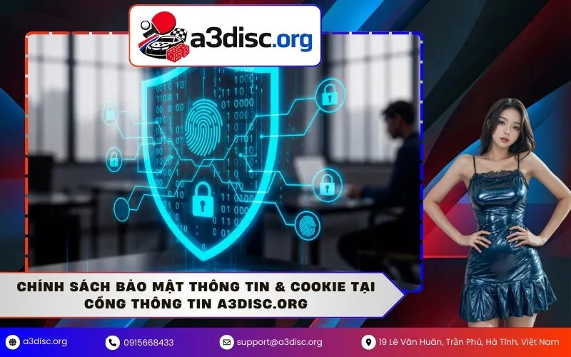Chính Sách Bảo Mật Thông Tin & Cookie Tại Cổng Thông Tin a3disc.org