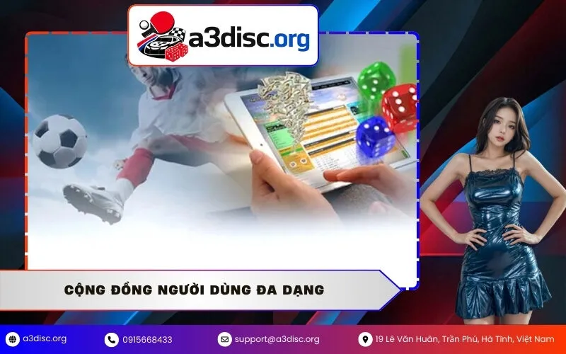 Cộng đồng người dùng đa dạng