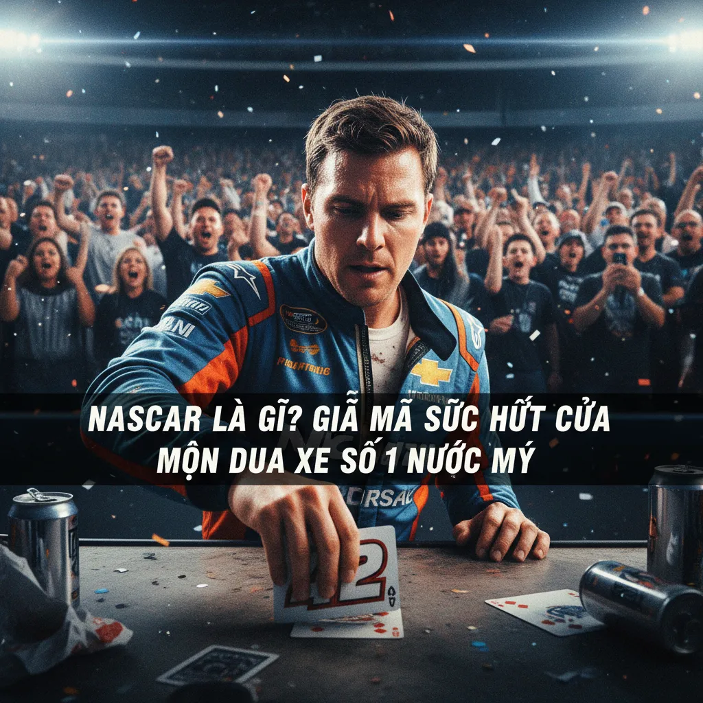 NASCAR pack racing on an oval track