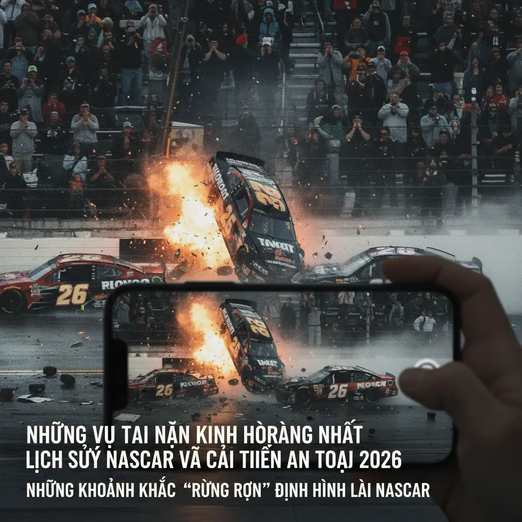 Những Khoảnh Khắc "Rùng Rợn" Định Hình Lại NASCAR