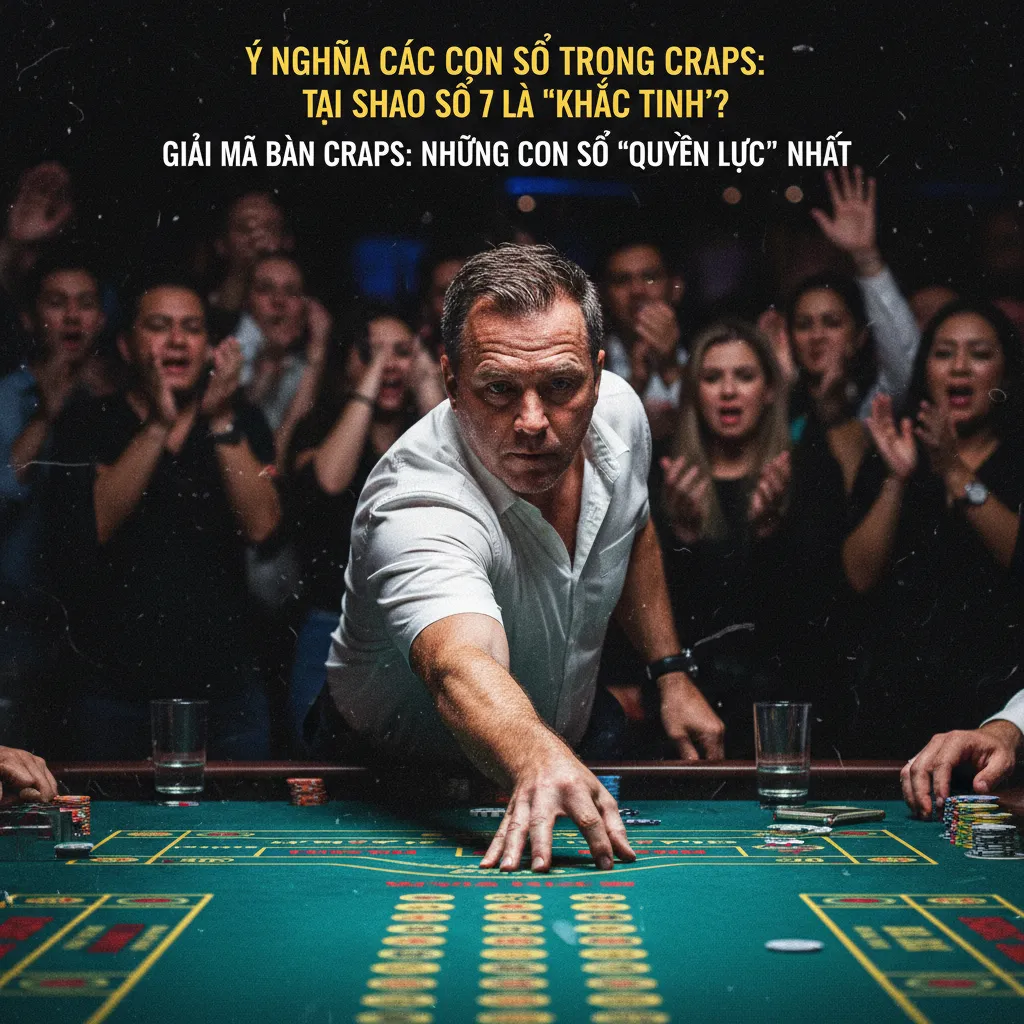 Giải mã bàn Craps: Những con số "quyền lực" nhất