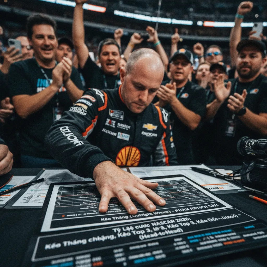 A fast NASCAR pit stop