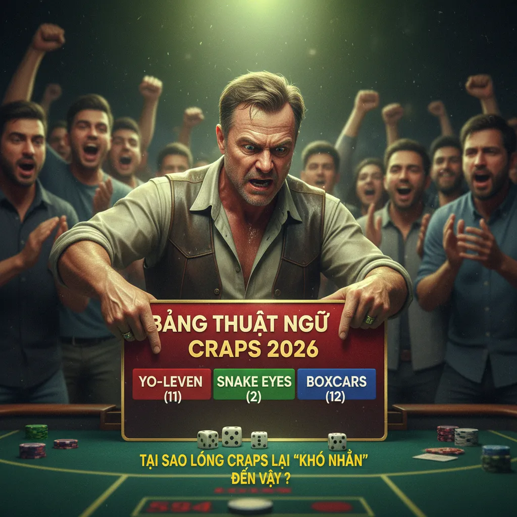 Tại sao lóng Craps lại "khó nhằn" đến vậy?