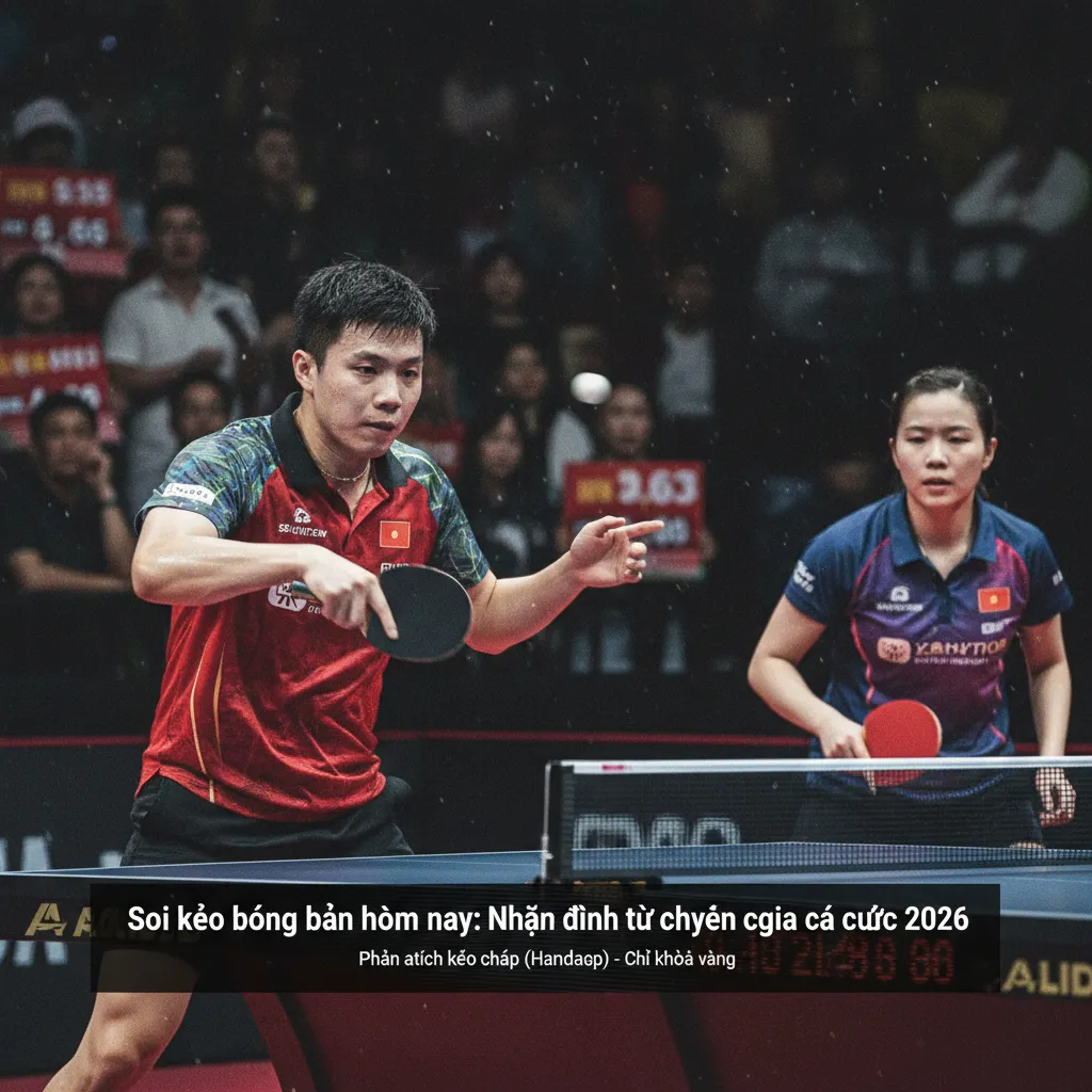 Các tay vợt hàng đầu thế giới như Fan Zhendong luôn là tâm điểm của các kèo đấu