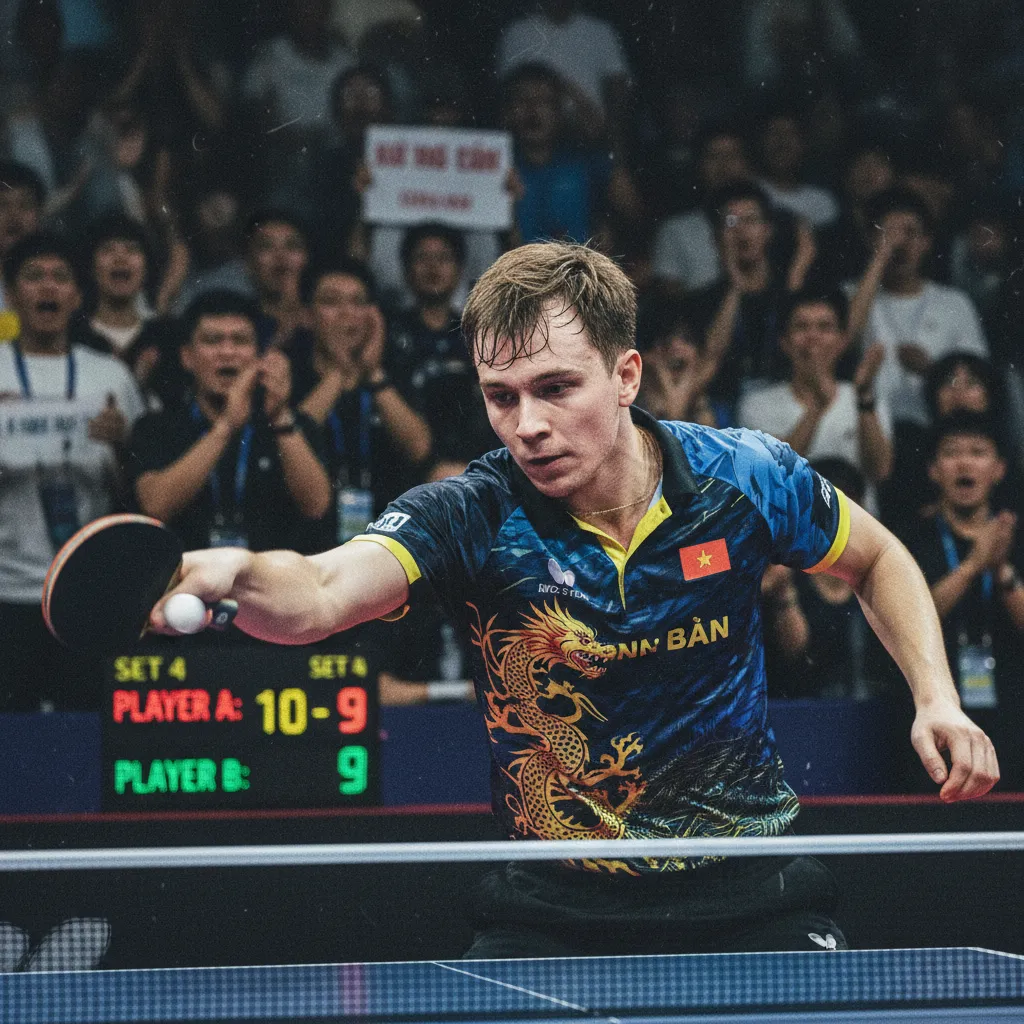 Tay vợt Fan Zhendong được nhắc đến trong kèo chấp