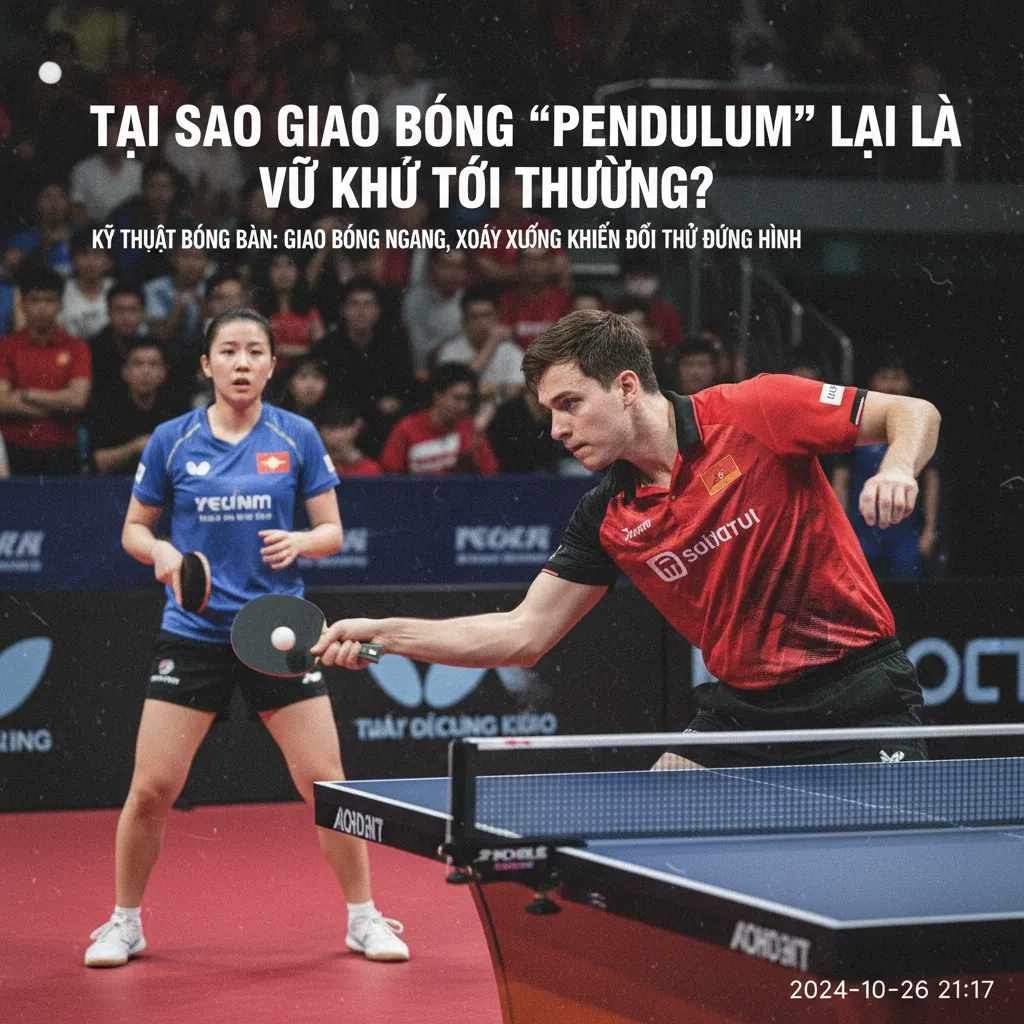 Tại sao giao bóng "Pendulum" lại là vũ khí tối thượng?