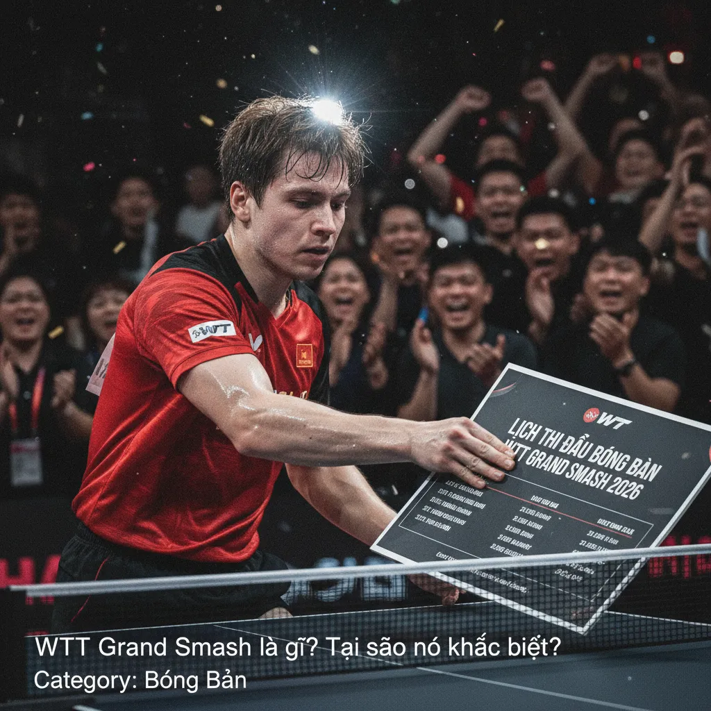 Những tay vợt hàng đầu tại WTT Grand Smash 2026