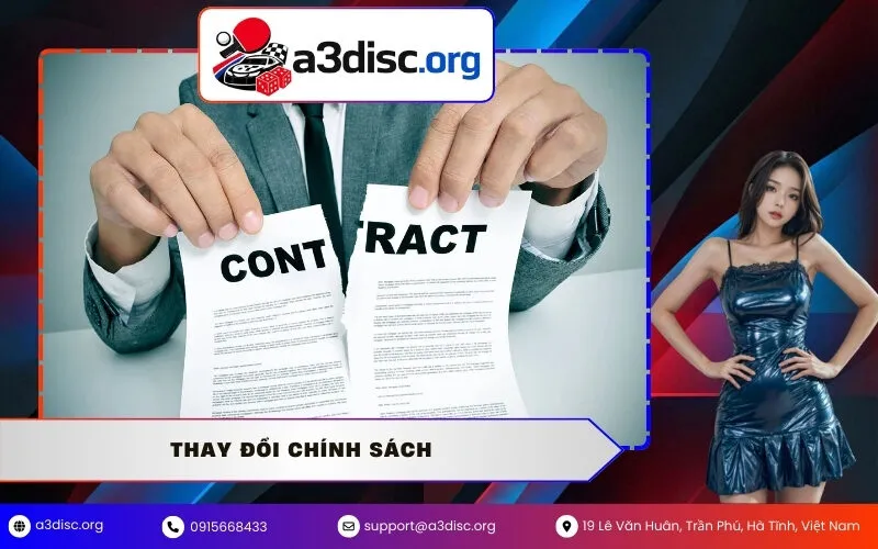 Thay đổi Chính sách